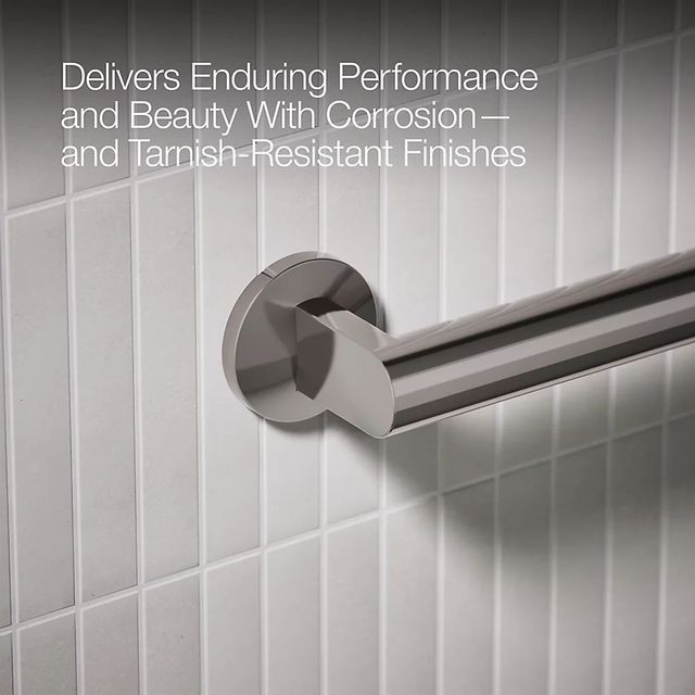 KOHLER® Components™ Vibrant Titanium 36" Grab Bar-4