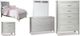 Signature Design by Ashley® Olivet 5-Piece Silver Twin Panel Bed Set-0