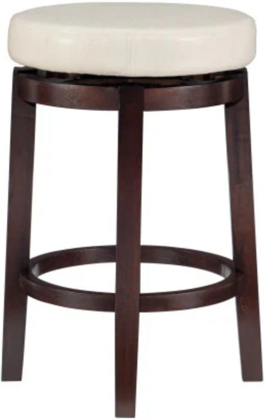 Linon Maya Beige Counter Stool-3