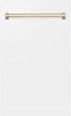 ZLINE Autograph Edition Tallac 18" White Matte Dishwasher Panel-1