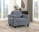 Homelegance® Walterboro Dark Gray Chair-1