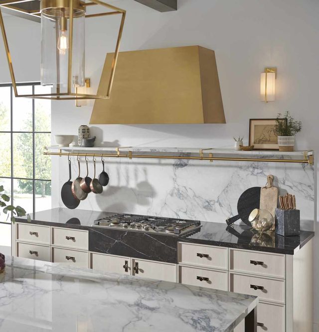Monogram® 48" Brass Wall Mounted Range Hood-1