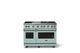 Viking® 5 Series 48" Splash Pro Style Gas (LP) Range with Brushed Brass Trim-3