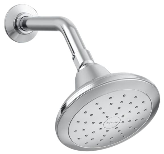 KOHLER® Pinstripe® Polished Chrome 1.75 GPM Single-Function Showerhead-0