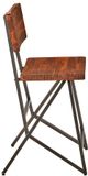 Olliix by INK+IVY Reclaimed Wood/Gun Metal Trestle Counter Stool-3