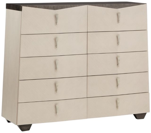 Michael Amini® Fantosini Silver Leaf Mule Chest-0