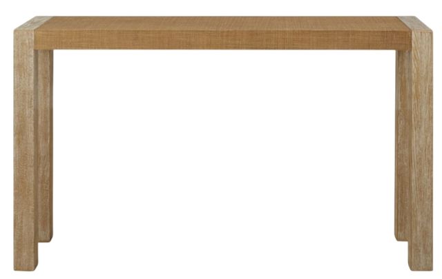 Uttermost® Bentley Grasscloth Console Table-3