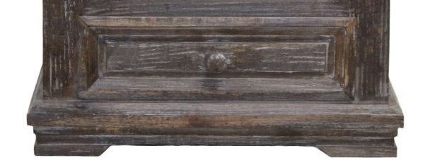 Million Dollar Rustic Barnwood Claudia Brown Nightstand-2