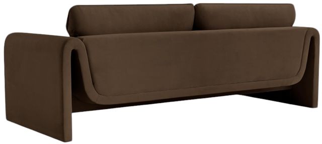 Meridian Furniture Sloan Brown Velvet Sofa-3