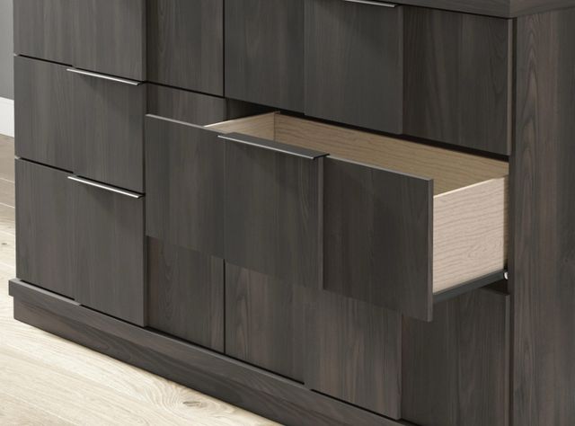 Signature Design by Ashley® Jadiston Dark Brown Dresser and Mirror-4