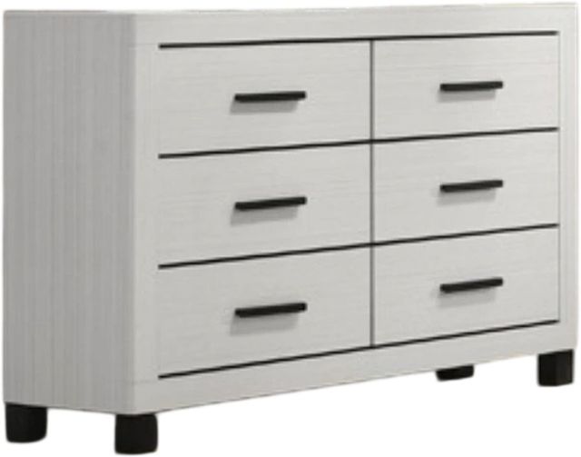 American Wholesale Furniture Salt Creek White Dresser-0