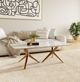 VIG Furniture Modrest Stetson Brown/White Coffee Table-1