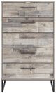 Signature Design by Ashley® Neilsville Whitewash Chest of Drawer-1