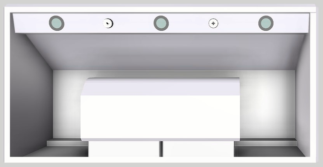 Vent-A-Hood® 42" White Under Cabinet Hood-2