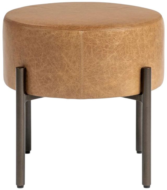 Classic Home Aimie Sedona Brown Accent Stool-2