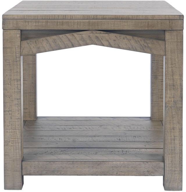 Jofran Inc. Westvale Brown Square End Table-1