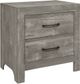 Mazin Furniture Corbin Gray Nightstand-0