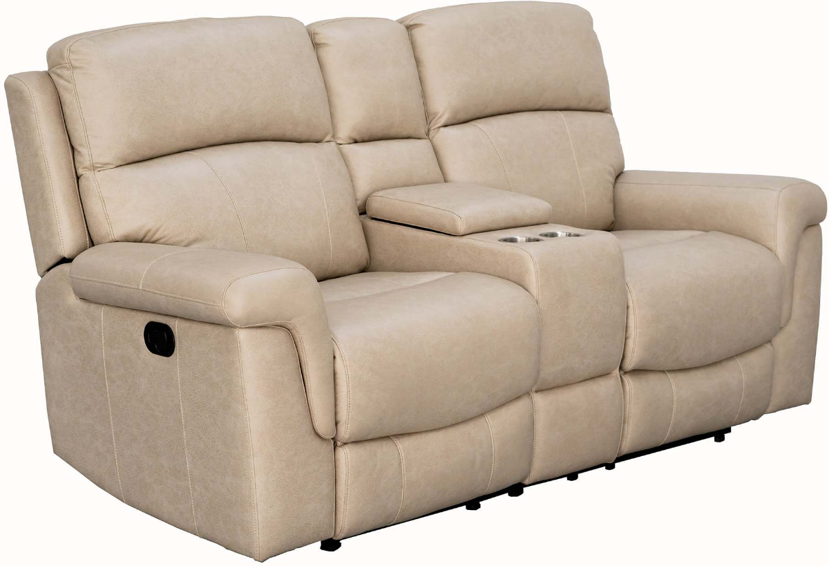Behold™ Home Lambeau Sand Power Reclining Console Loveseat