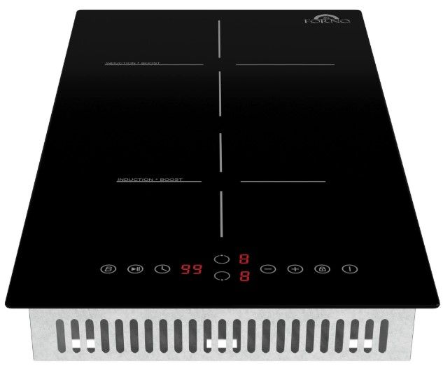 FORNO® Parco 12" Black Induction Cooktop -1