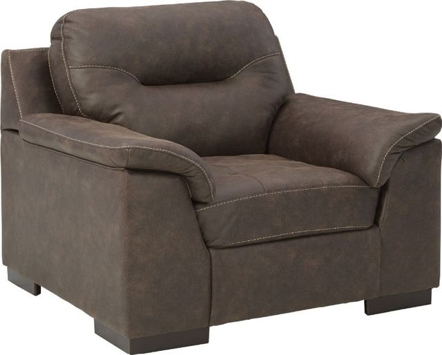 Signature Design by Ashley® Maderla 4-Piece Walnut Living Room Set-3