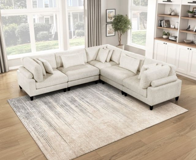 Homelegance® Robstown 5-Piece Beige Modular Sectional-1