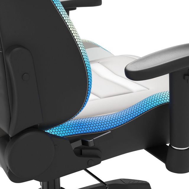 Signature Design by Ashley® Lynxtyn White/Gray Office Desk Chair-6