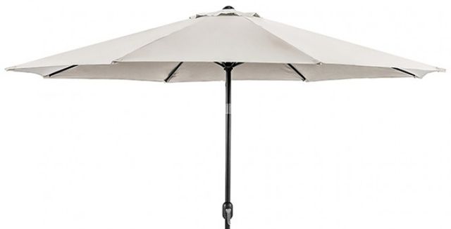Furniture of America® Mora Beige Outdoor Umbrella with Base-1