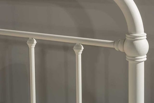 HH2 Home Kirkland Soft White Queen Metal Bed-2