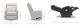La-Z-Boy® Finley Stone Leather Manual Swivel Gliding Recliner-2