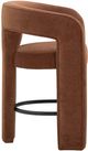 TOV Furniture Malone Rust Chenille Counter Stool-4