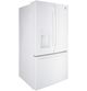 GE® 36" 25.6 Cu. Ft. High-Gloss White Freestanding French Door Refrigerator-4