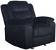 New Classic® Home Furnishings Willow Black Manual Glider Recliner-0
