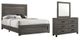 American Wholesale Furniture Salt Creek 3-Piece Distressed Gray Queen Bedroom Set-0