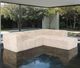 Furniture of America® Nappi Sand L-Shape Sofa Sectional-1
