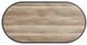 ACME Furniture Brantley Oak Coffee Table with Sandy Black Base-2