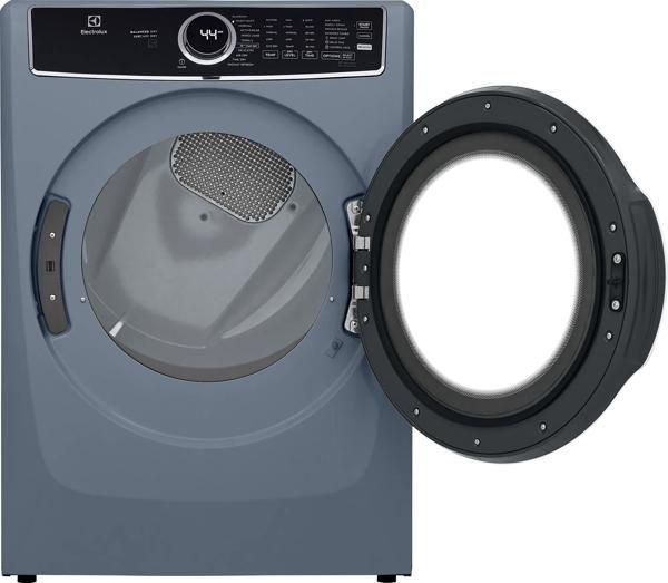 Electrolux 600 Series 8 Cu. Ft. Denim Blue Front Load Perfect Steam™ Gas Dryer with Balanced Dry™ and Instant Refresh-1