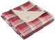 Olliix by Woolrich Red Tasha Quilted Throw Blanket-1