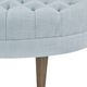 Olliix by Madison Park Dusty Blue Martin Surfboard Tufted Ottoman-3