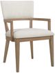 Hooker® Furniture Sonnet Savile Oatmeal/Wren Upholstered Dining Arm Chair-0