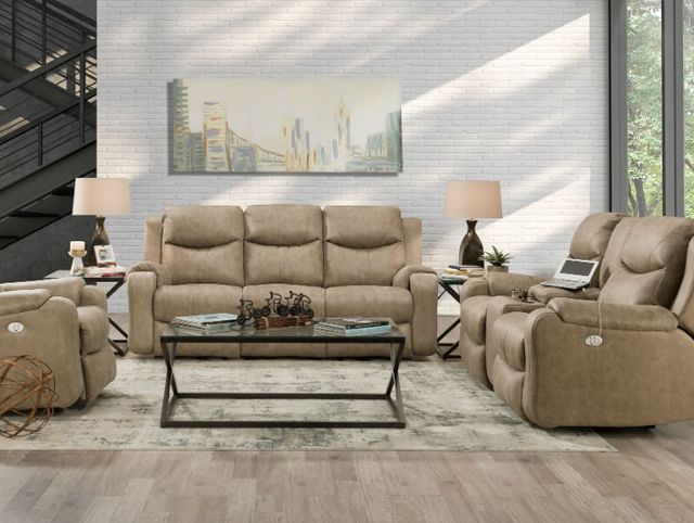 Southern Motion™ Customizable Marvel Power Reclining Sofa with Headrest -1