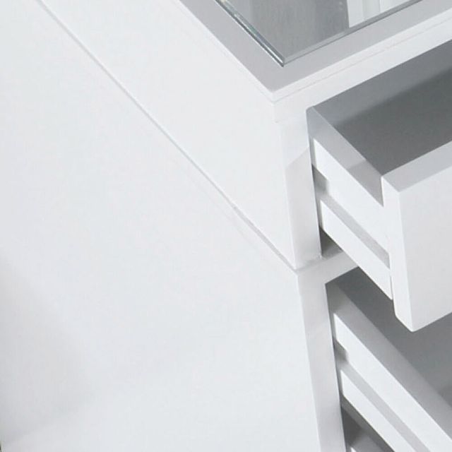 Furniture of America® Louise 2-Piece White Vanity Set-2