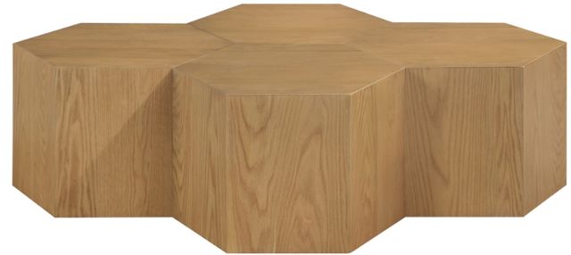 Meridian Furniture Eternal 4-Piece Natural Modular Coffee Table Set-1