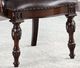 Furniture of America® Nouvelle 2-Piece Brown Cherry/Espresso Dining Arm Chair Set-3