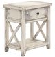 Vintage Furniture Cross Side Table-2