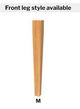 Bermex® Walnut Accent Side Chair-2