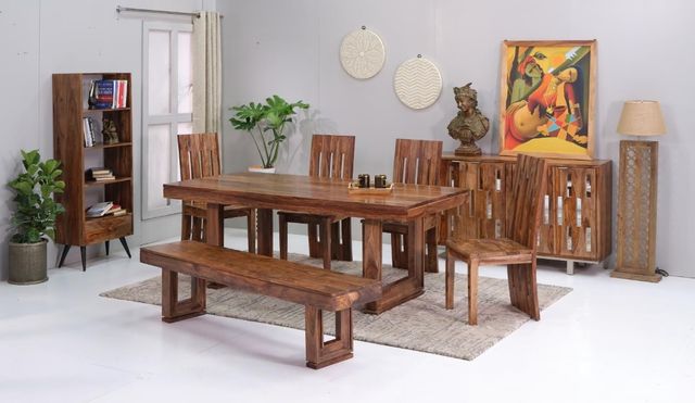 Jaipur Furniture Colbeck Brownstone Dining Side Chair-1