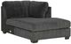 Signature Design by Ashley® Biddeford 2-Piece Shadow Right-Arm Facing Sectional and Chaise-3