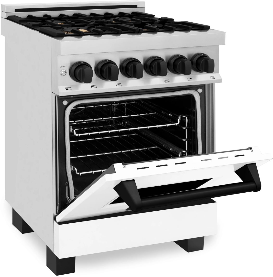 ZLINE Autograph Edition 24" Pro Style Dual Fuel Range - Thumbnail 5