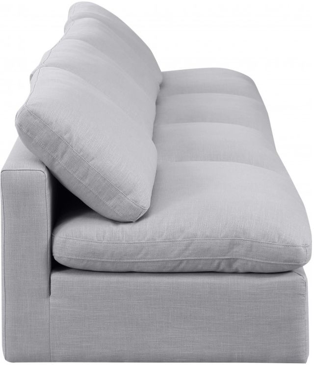 Meridian Furniture Indulge 4-Piece Gray Sofa-2