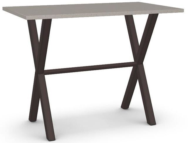 Amisco Customizable Alex Thermo Fused Laminate Counter Height Table-0